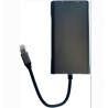 HT10P | ADAPTADOR PARA PC MAC - HUB MULTIFUNCION TIPO C DE 10 PUERTOS (HDMI/USB3 X3/TIPOC/SD/TF/RJ45/VGA/AUDIO