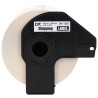 ETIQUETA BROTHER DK-1202 PRE CORTADAS 300 ETIQUETAS FONDO BLANCO LETRAS NEGRAS 62MM X 100MM