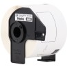 ETIQUETA BROTHER DK-1202 PRE CORTADAS 300 ETIQUETAS FONDO BLANCO LETRAS NEGRAS 62MM X 100MM