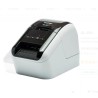 Impresora de Etiquetas Brother QL-800 Térmica Negro y Rojo