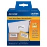 ETIQUETA BROTHER DK-1209 PRE CORTADO 800 ETIQUETAS FONDO BLANCO LETRAS NEGRAS 28.9 mm x 62 mm