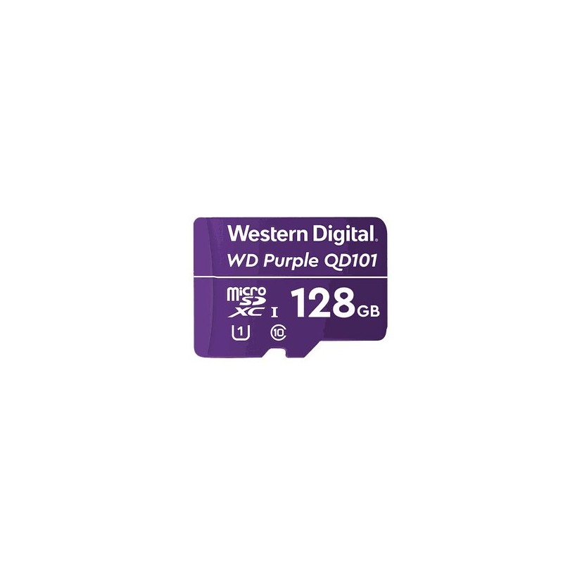 WD-MICROSD-128GB | MICROSD WESTERN DIGITAL 128GB PARA VIDEO VIGILANCIA - PURPLE