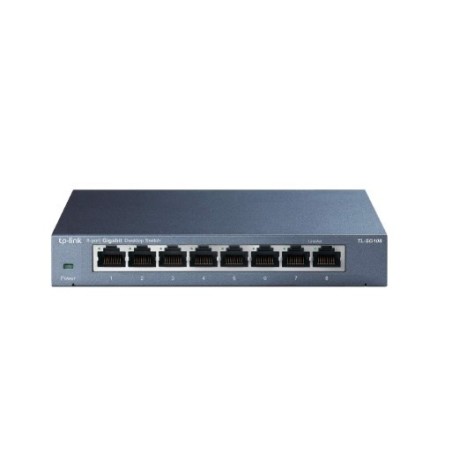 TL-SG108 | SWITCH TP-LINK 8P GIGABIT. CASE METALICO