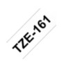 TZE-161 | CINTA BROTHER NEGRO SOBRE TRANSPARENTE 36MM (1.5")