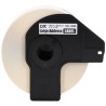 ETIQUETAS BROTHER DK-1208 PRE CORTADAS 400 ETIQUETAS FONDO BLANCO LETRA NEGRA 38MM X 90.3MM