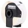 ETIQUETAS BROTHER DK-1208 PRE CORTADAS 400 ETIQUETAS FONDO BLANCO LETRA NEGRA 38MM X 90.3MM