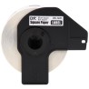 ETIQUETA BROTHER DK-1221PRE CORTADAS 1000 ETIQUETAS FONDO BLANCO CON LETRAS NEGRAS 23MM X 23MM