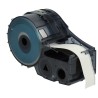CINTA DE VINILO COMPATIBLE PT-M21-500-595-WT NEGRO SOBRE BLANCO 12.7MM X 6.4M