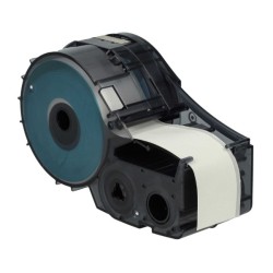 CINTA VINILO COMPATIBLE PT-M21-750-595 WT NEGRO SOBRE BLANCO 19.1MM X 6.4  M210, BMP21PLUS