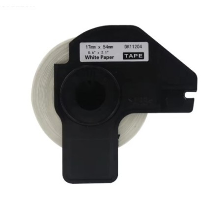 ETIQUETAS COMPATIBLES DK-11204 PRECORTADAS 400 ETIQUETAS 17MM X 54MM