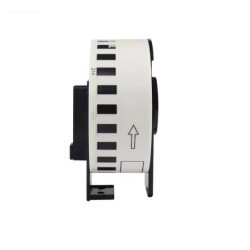 ETIQUETA COMPATIBLE DK-22214 CONTINUO FONDO BLANCO LETRA NEGRA 12MM X 30.4M