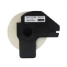 ETIQUETA COMPATIBLE DK-22214 CONTINUO FONDO BLANCO LETRA NEGRA 12MM X 30.4M