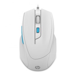 MOUSE GAMING HP M150 COLOR BLANCO 6 BOTONES