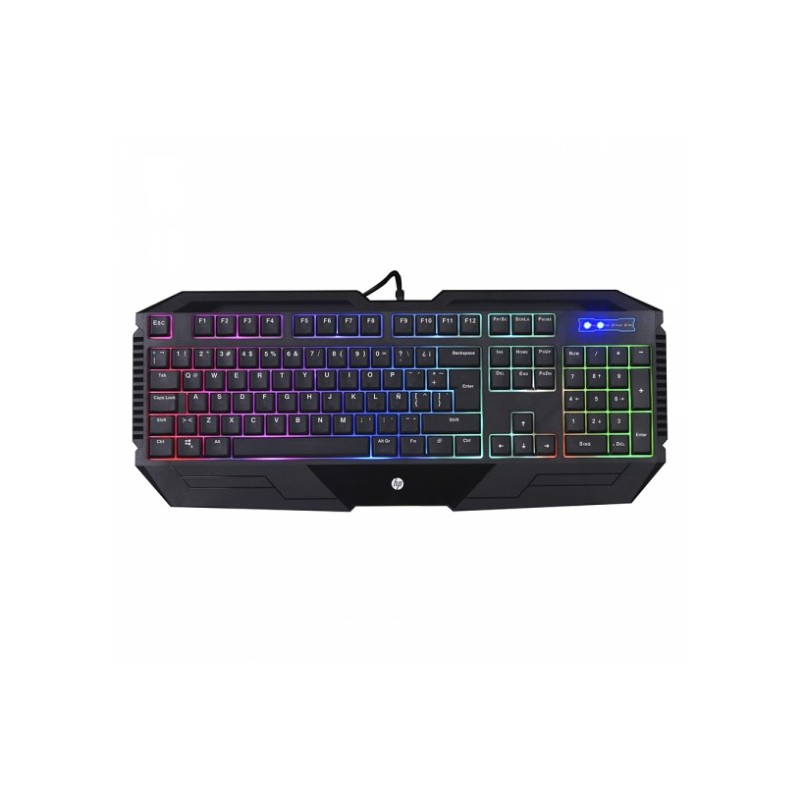 TECLADO HP K110 GAMING RETROILUMINADO 105 BOTONES