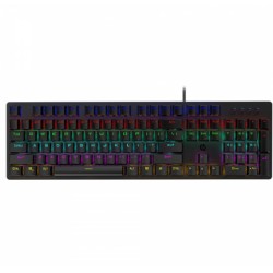 TECLADO MECANICO HP GK100 GAMING RETROILUMINADO 105 BOTONES CONEXION USB