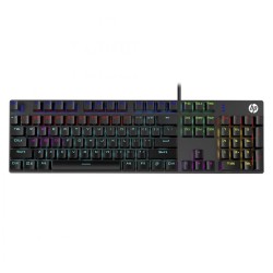 TECLADO HP GK400F TECLADO SEMI MECANICO GAMING RETROILUMINADO 105 BOTONES