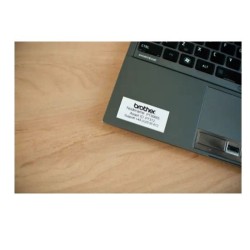 Cinta BROTHER TZE-261 36MM 8M NEGRO SOBRE BLANCO 1.5"