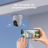 CAMARA H8C EZVIZ IP EXTERIOR 4MP 360 WIFI 2.4GHZ LENTE 4MM CS-H8C-R100-1J4WKFL - NG7 PERU