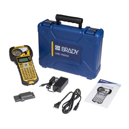 KIT M210: IMPRESORA BRADY M210, MALETÍN, ETIQUETA, BATERÍA Y CARGADOR DE BATERÍA.