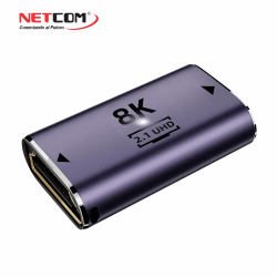 ACOPLE EMPALME NETCOM HDMI V2.1 PE-AD0213