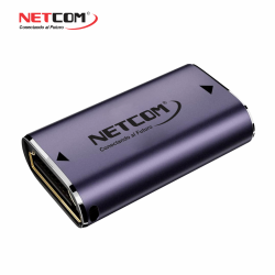 ACOPLE EMPALME NETCOM HDMI V2.1