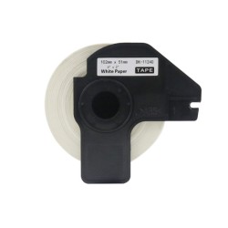 ETIQUETA COMPATIBLE DK-11240 FONDO BLANCO LETRA NEGRA 51MM X 102MM 600 ETIQUETAS