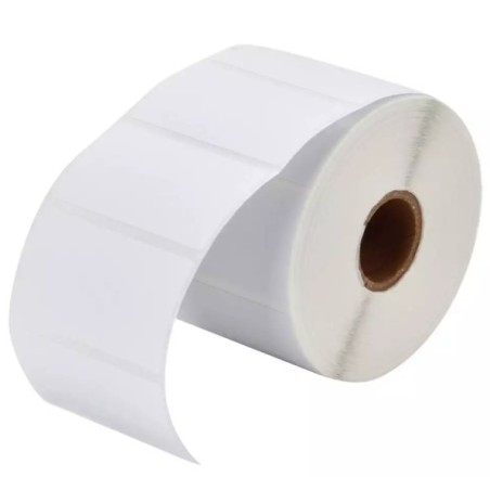 ETIQUETA DE IMPRESIÓN TÉRMICO ADHESIVAS DE 50MM X 25MM, 1000 ETIQUETAS