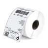 ETIQUETA COMPATIBLE DK-22606 ROLLO CONTINUO FONDO AMARILLO LETRA NEGRA 62MM X 15.24M