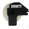 ETIQUETA COMPATIBLE DK-22225 ROLLO CONTINUO FONDO BLANCO LETRA NEGRA 38MM X 30.48M