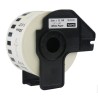 ETIQUETA COMPATIBLE DK-22225 ROLLO CONTINUO FONDO BLANCO LETRA NEGRA 38MM X 30.48M