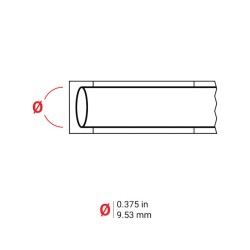 CINTA BRADY M21 375 C 342 ETIQUETA TERMOCONTRAIBLE PARA BMP21-PLUS, IDPAL, LABPAL, M210