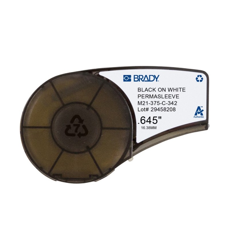 CINTA BRADY M21 375 C 342 ETIQUETA TERMOCONTRAIBLE PARA BMP21-PLUS, IDPAL, LABPAL, M210