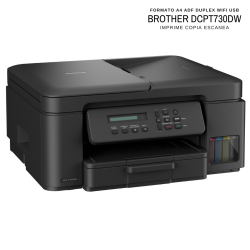 Impresora Multifuncional BROTHER DCP-T530DW A4 DUPLEX WIFI USB