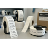ETIQUETA COMPATIBLE DK-11219 ETIQUETA REDONDA 12MM DIAMETRO 1200 ETIQUETAS