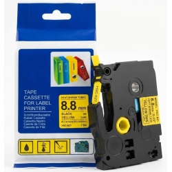 ETIQUETA TERMOCONTRAIBLE AMARILLO HSC621 DE 8.8MM PARA...