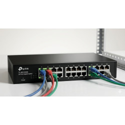TL-SG1024D SWITCH DE 24 PUERTOS GIGABIT PARA ESCRITORIO MONTAJE EN RACK