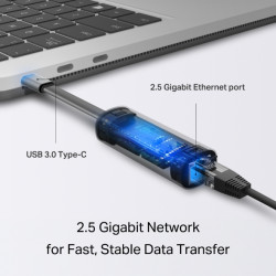 TP - UE302C ADAPTADOR TP-LINK DE RED USB TIPO C A ETHERNET