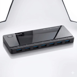 TP-LINK UH720 HUB 7 PUERTOS USB CON 2 PUERTOS DE CARGA USB 3.0