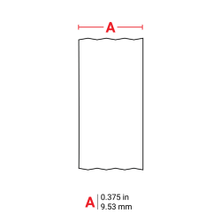 CINTA BRADY PARA BLOQUES TERMINALES M21-375-499-TB 3/8 9.5MM DE ANCHO