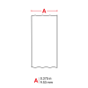 CINTA BRADY PARA BLOQUES TERMINALES M21-375-499-TB 3/8 9.5MM DE ANCHO