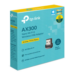 ARCHER TX1U NANO AX300 Wi-Fi 6 WIRELESS USB ADAPTADOR