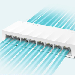 LS1008 SWITCH DE ESCRITORIO TP-LINK DE 8 PUERTOS 10/100 MBPS