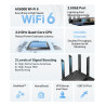 TL-ARCHER AX80 ROUTER TP-LINK DUAL BANDA WIFI 6 PUERTOS 2.5G AX6000