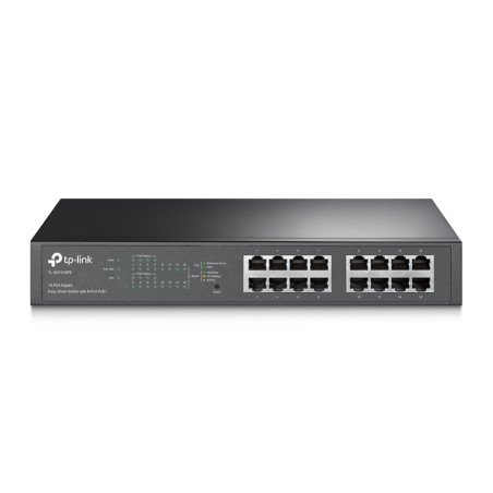 TL-SG1016PE SWITCH TP-LINK INTELIGENTE EASY DE 16 PUERTOS GIGABIT CON 8 PUERTOS PoE+