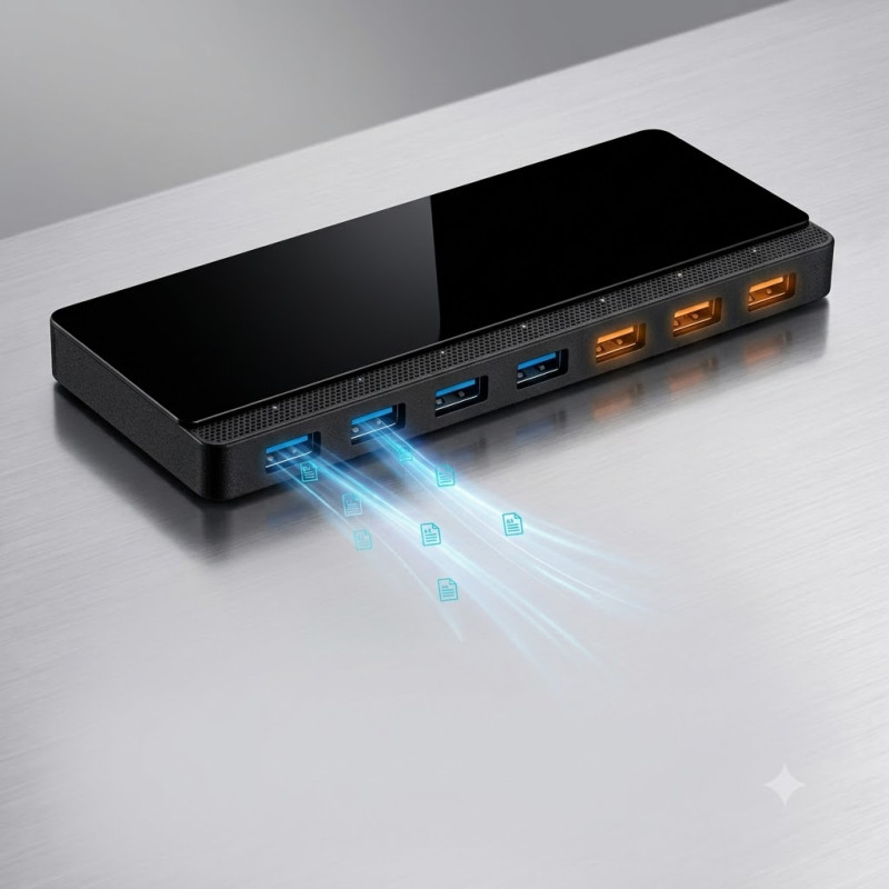 UH700 HUB USB TP-LINK 7 PUERTOS USB DE 3.0