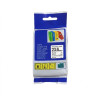 CINTA COMPATIBLE HSC-251 TUBO TERMOCONTRAIBLE FONDO BLANCO CON LETRAS NEGRAS DE 23.6MM X 1.5M