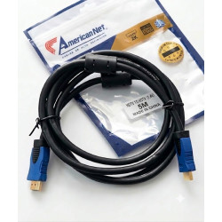 CABLE HDMI AMERICA NET DE 5M ALTA VELOCIDAD FULL HD...