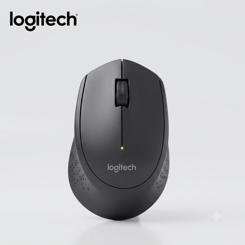 MOUSE LOGITECH M280 INALAMBRICO ERGONÓMICO COLOR NEGRO