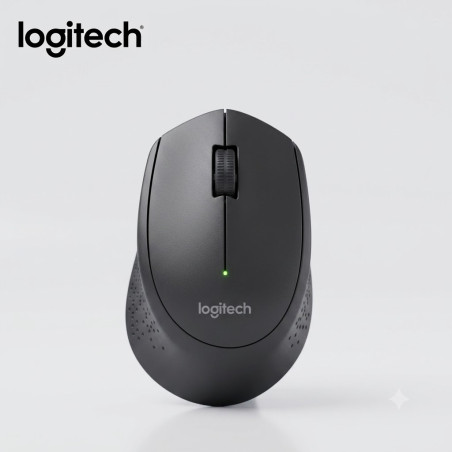 MOUSE LOGITECH M280 INALAMBRICO ERGONÓMICO COLOR NEGRO