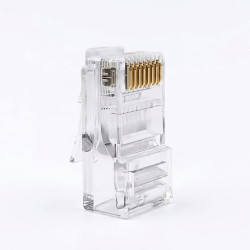 CONECTOR RJ45 CAT6 EZ PLUG CAJA X 100 UND. SATRA